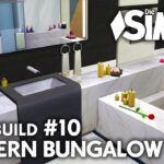 Marmor Bad | Die Sims 4 Haus Bauen | Modern Bungalow #10 – Let'S Build  (Deutsch) Throughout Sims 4 Badezimmer