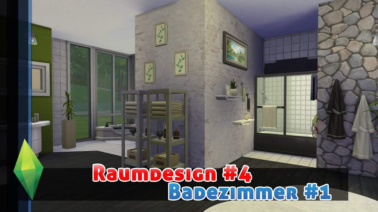 Plitsch, Platsch Und Quietscheente! - Die Sims 4 Raumdesign/Roomdesign #4 -  Badezimmer #1 intended for Sims 4 Badezimmer