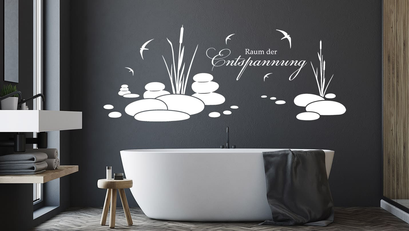 Wandtattoo Badezimmer | Geniale Motive Fürs Bad | Wandtattoos.de for Wandtattoo Badezimmer