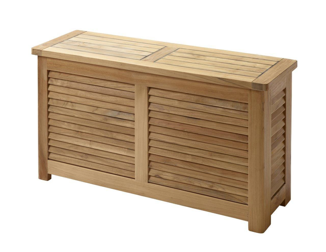 Aufbewahrungs Truhe Sitzbank Aus Teak Von Cinas with regard to Badezimmer Truhe