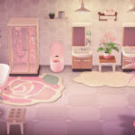 Pretty In Pink Bathroom | Animal Crossing, Animal Crossing 3Ds With Acnl Badezimmer