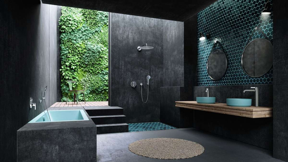 Trends Im Badezimmer: Edel Wohnen Im Designerbad - Panorama with Im Badezimmer